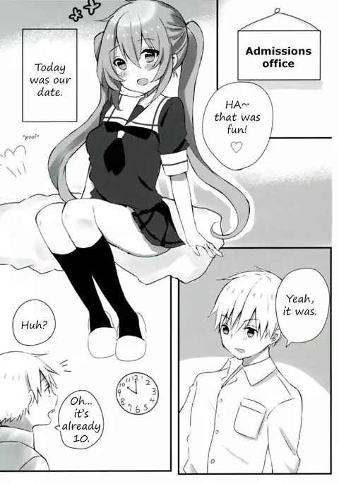 Murasame-chan wa Kiss ga Shitai | Murasame-chan wants to kiss