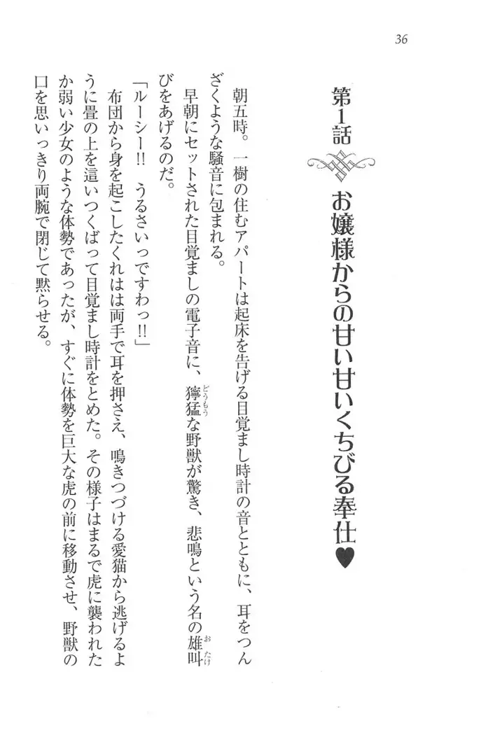 お嬢様はメイド様!?
