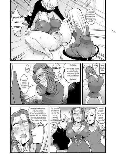 Beauty abused by female sadists