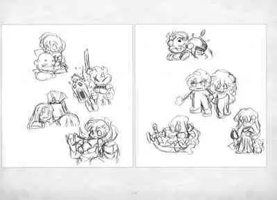 ALICESOFT ORION SCRIBBLES with CROQUIS ULTIMATE EDITION VOL.3 織音計画特別版 ラフ画集