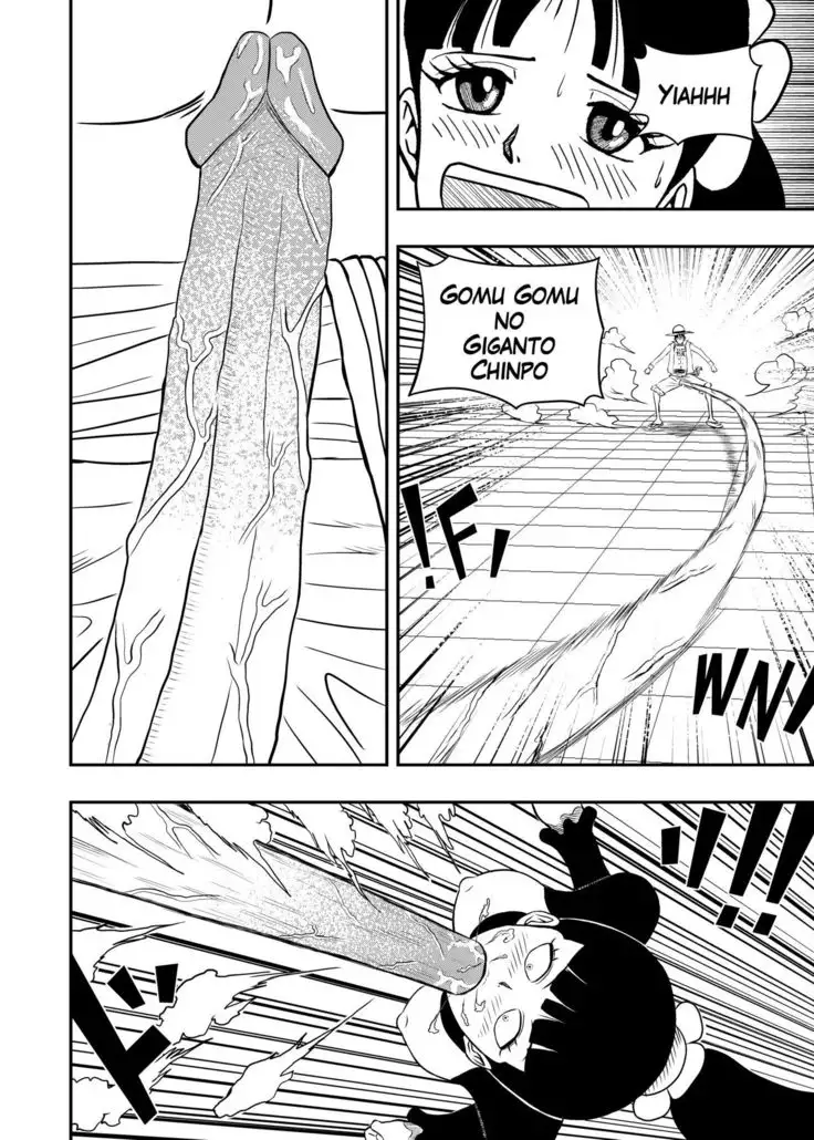 Charlotte Flampe x Luffy