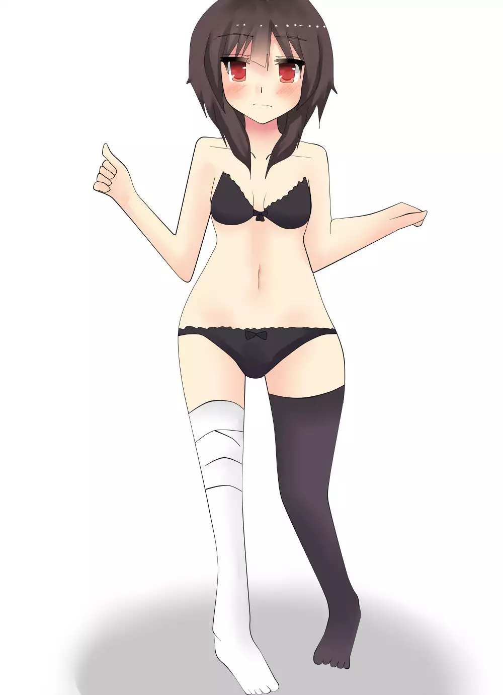 Megumin Ugoira Illust Tsumeawase