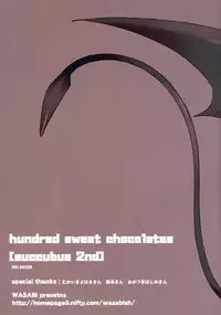 (SC2016 Winter) [WASABI (Tatami)] hundred sweet chocolates [Succubus 2nd]