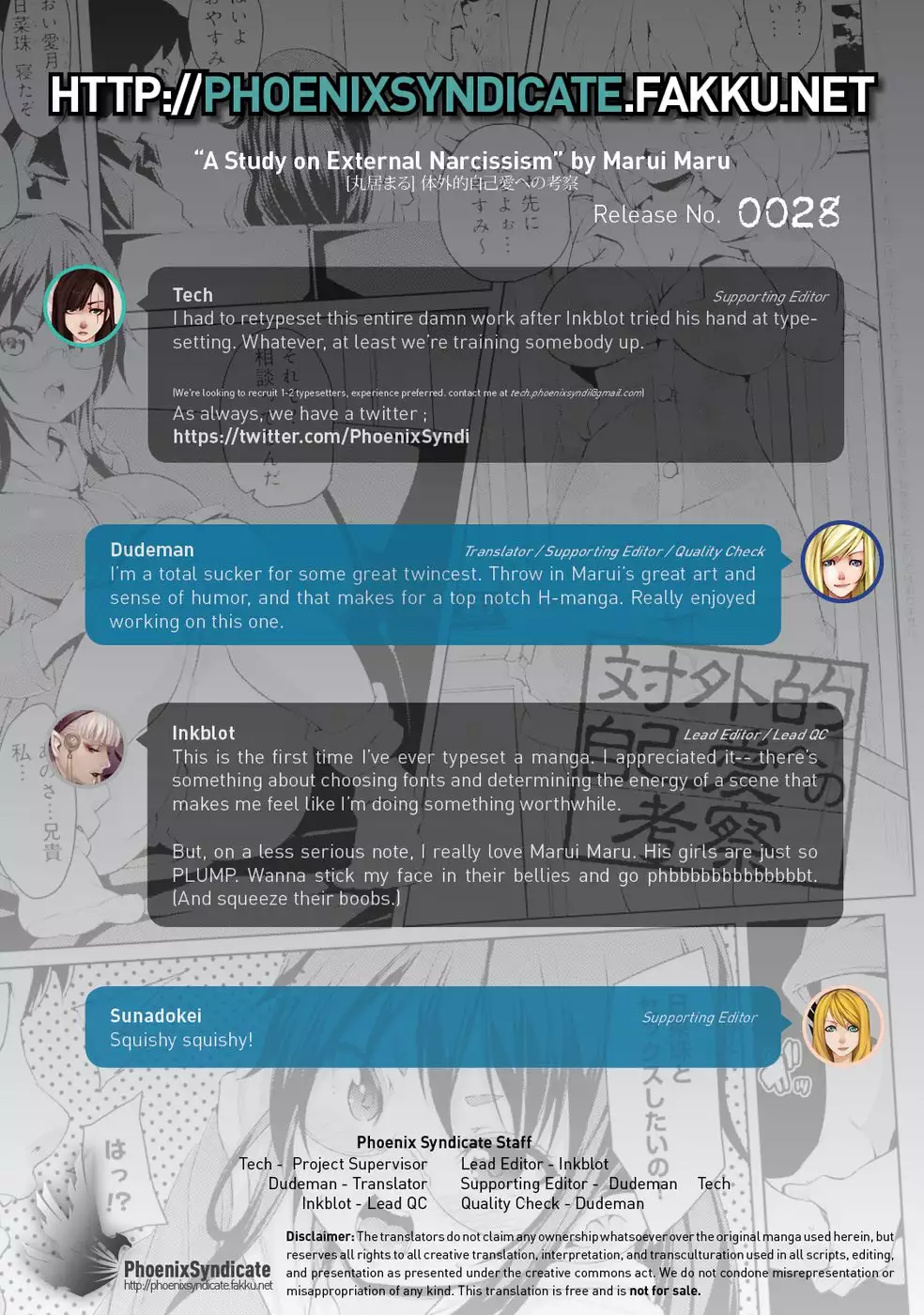 A Study on External Narcissism