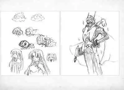 ALICESOFT ORION SCRIBBLES with CROQUIS ULTIMATE EDITION VOL.3 織音計画特別版 ラフ画集