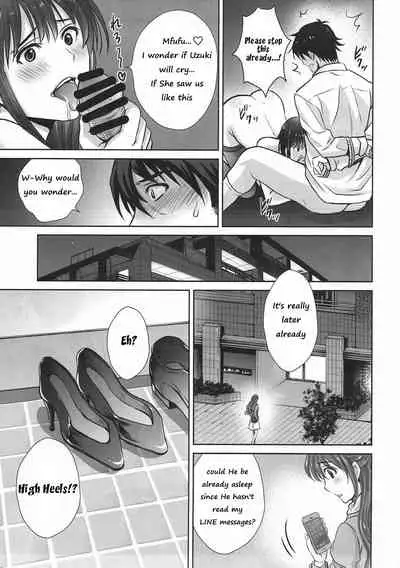 Shibuya Rin 30-sai 2 Uzuki to 3P Shichaimasu!!