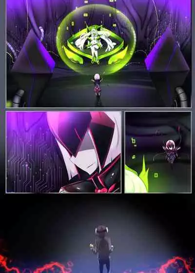 [やせうまロール (定食、とよのきつね。、Hypnotic_Yanh)] 囚われたアナタが人外女体化してエネルギーを吸われつづけるまんが-ハンテンオルタナティヴ-