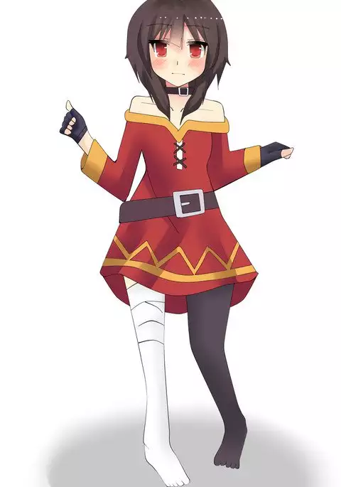 Megumin Ugoira Illust Tsumeawase