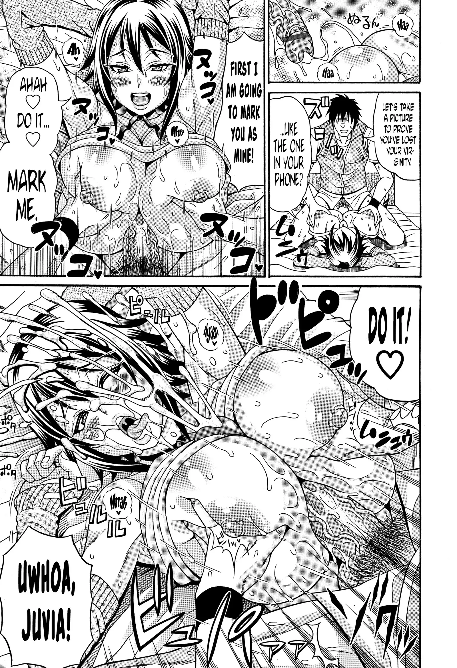 Mamire Chichi - Sticky Tits Feel Hot All Over. Ch.1-4