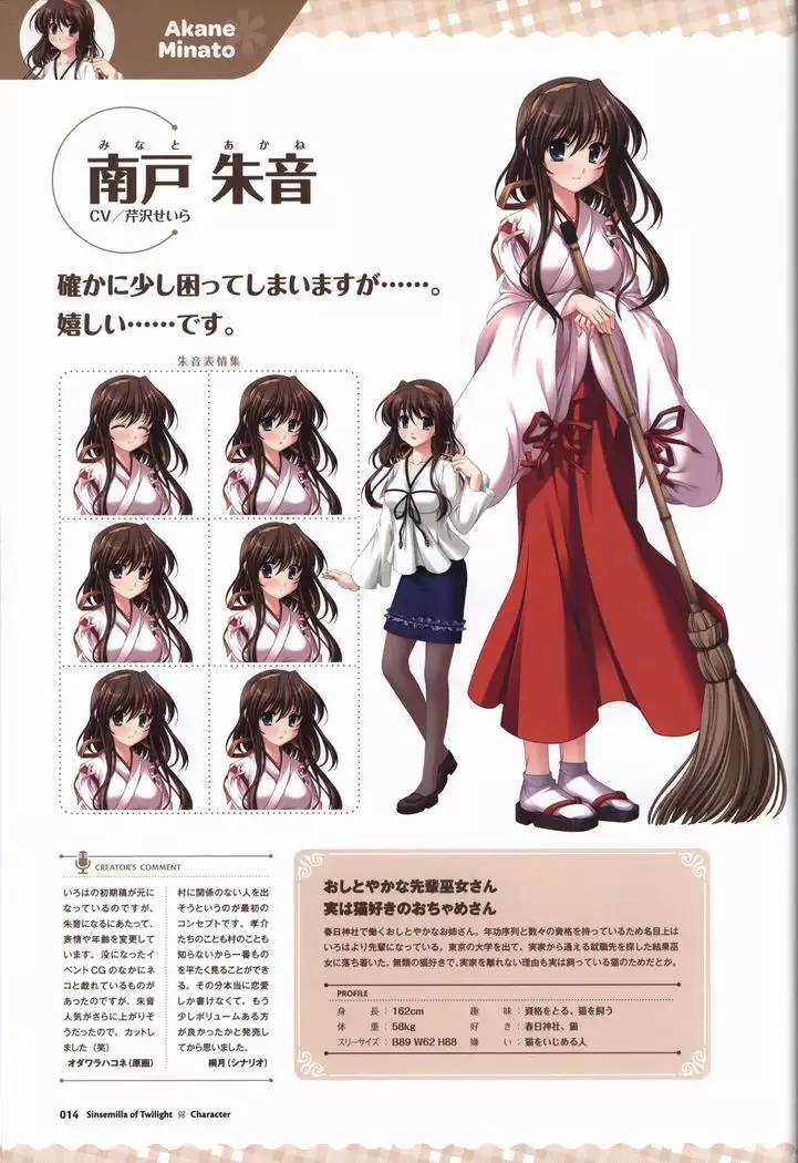 Tasogare no Sinsemilla Official Visual Fan book