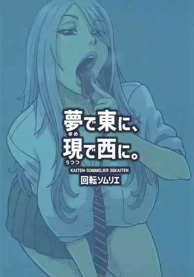 Yume de Higashi ni, Utsutsu de Nishi ni.