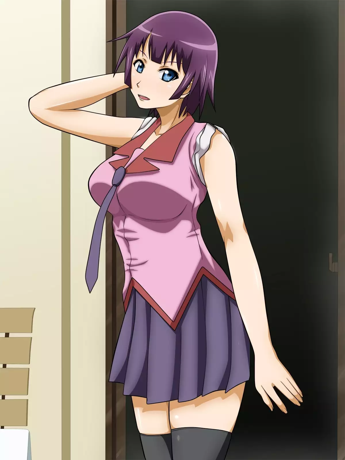 Boku to Kanojo to Migite no Kanojo.