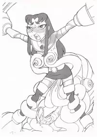 [Union Of The Snake (Shinda Mane)] Psychosomatic Counterfeit Ex: Blackfire (Teen Titans)