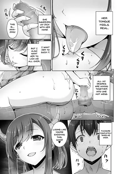 Tottemo H na Succubus Onee-chan to Onsen de Shippori Sex