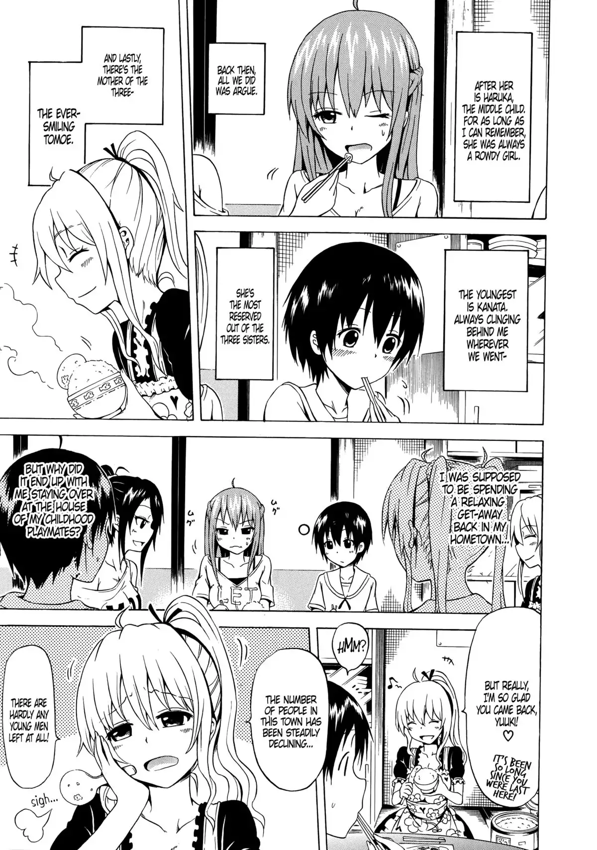 Natsumitsu x Harem! Ch. 1-5