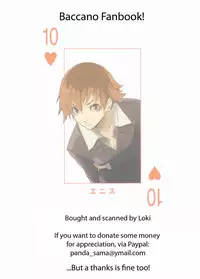 (C73) [Dot.Fight (Enpou)] Moguri (BACCANO!) [English] [EHCOVE]