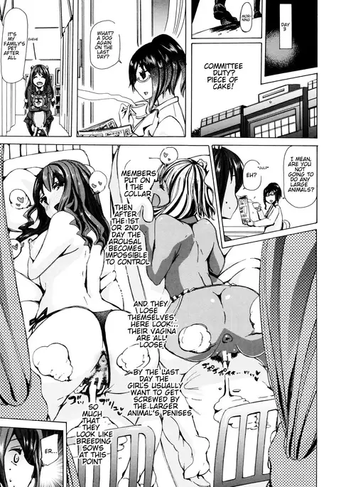 Juukan Kyoushitsu - Bestiality Classroom Ch. 1-5