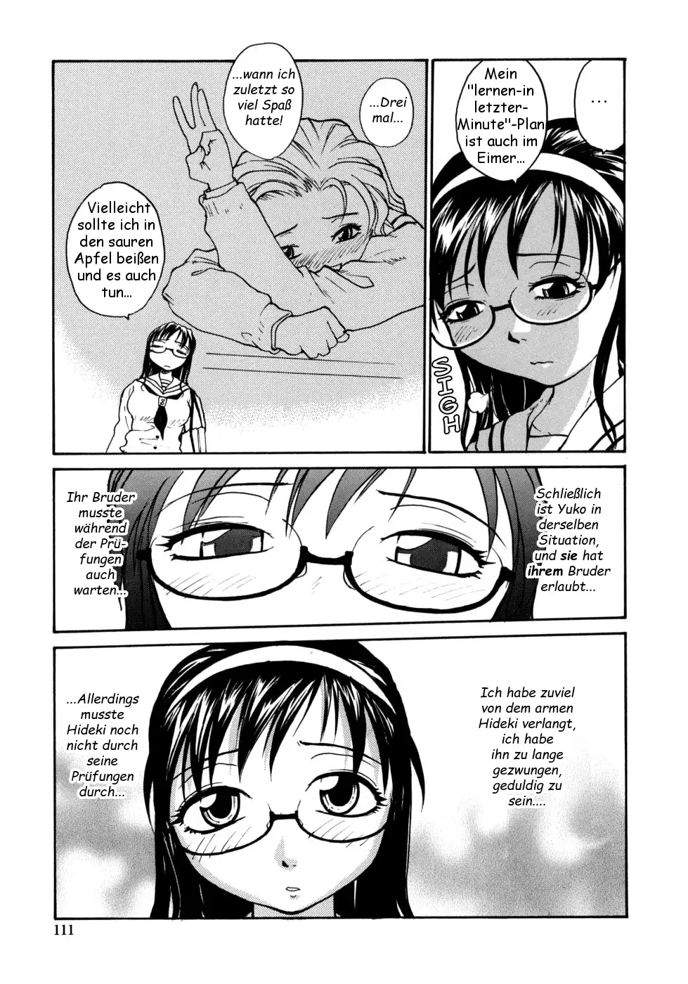 Ane to Megane to Milk - Sister, glasses and sperm