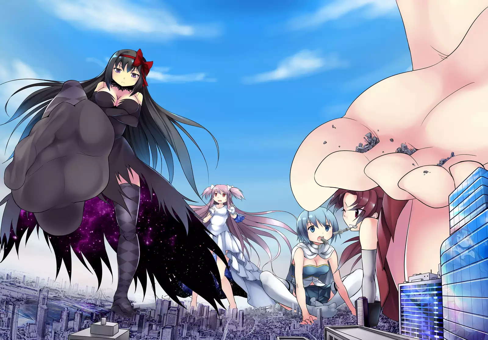 Congregation! Contents of the giant girl