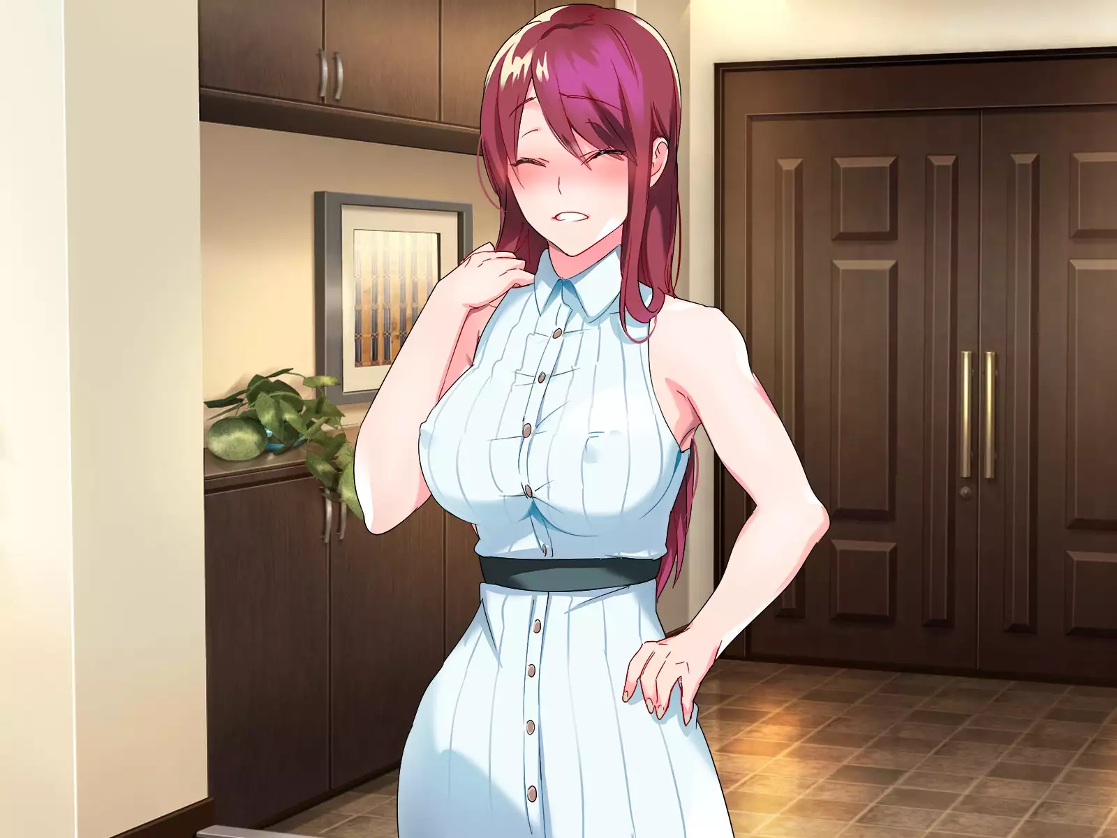 Futanari ni Saserareta Kyonyuu de Eroi Ane no Kunou