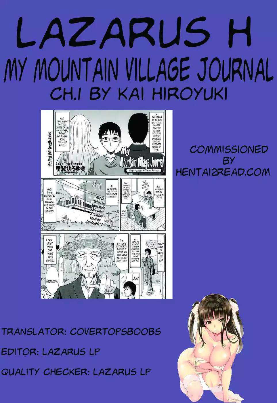 My Mountain Village Journal Chapter 1