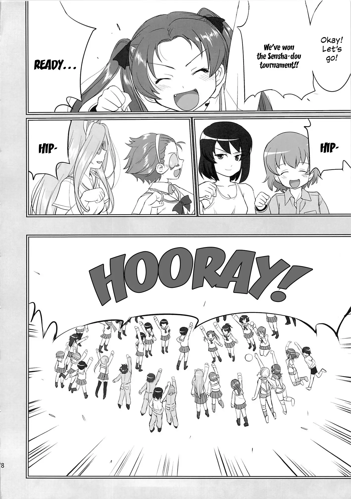 Yukiyukite Senshadou Kuromorimine no Tatakai