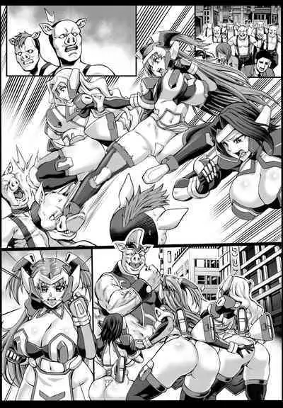 Hitozuma Sentai Aisaiger Short Comic