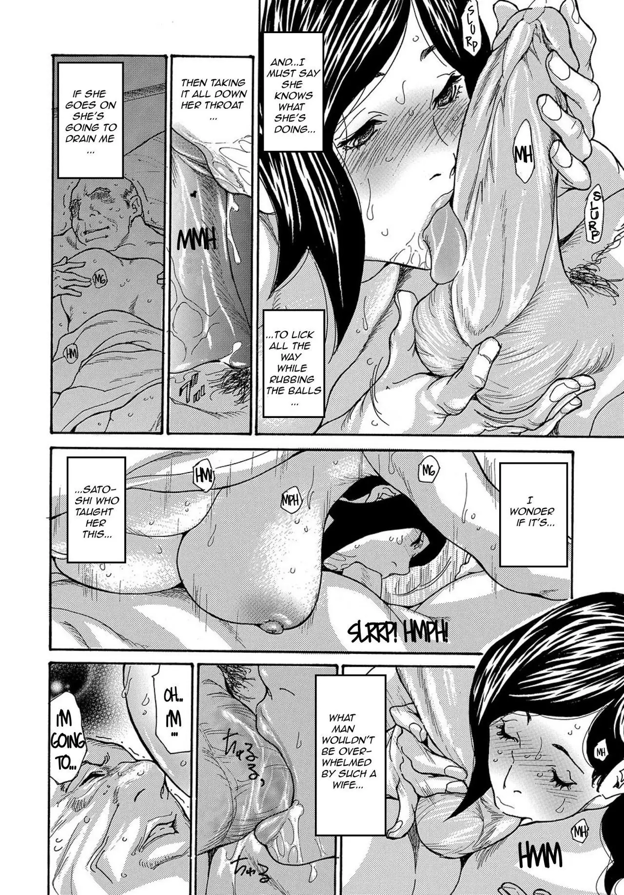 Miboujin Konsui Rinkan | The Widow Coma Gangrape Ch. 1-3