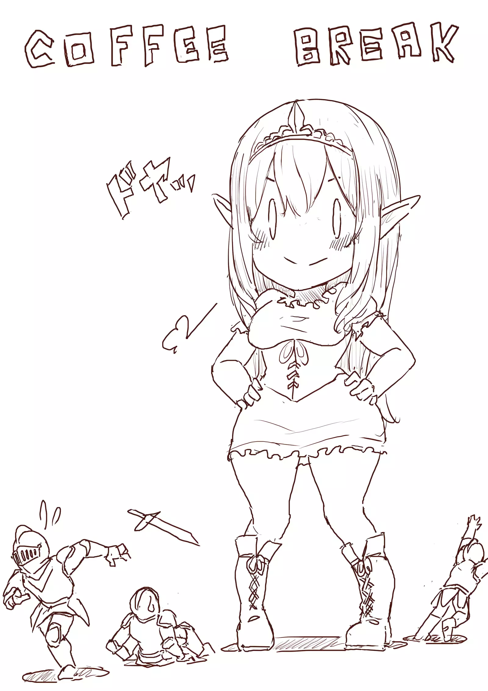 Elf Princess Strikes Back Part1