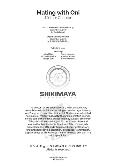 Mating with Oni - Mother Chapter