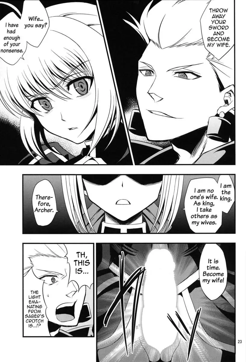 Saber Grew a Dick
