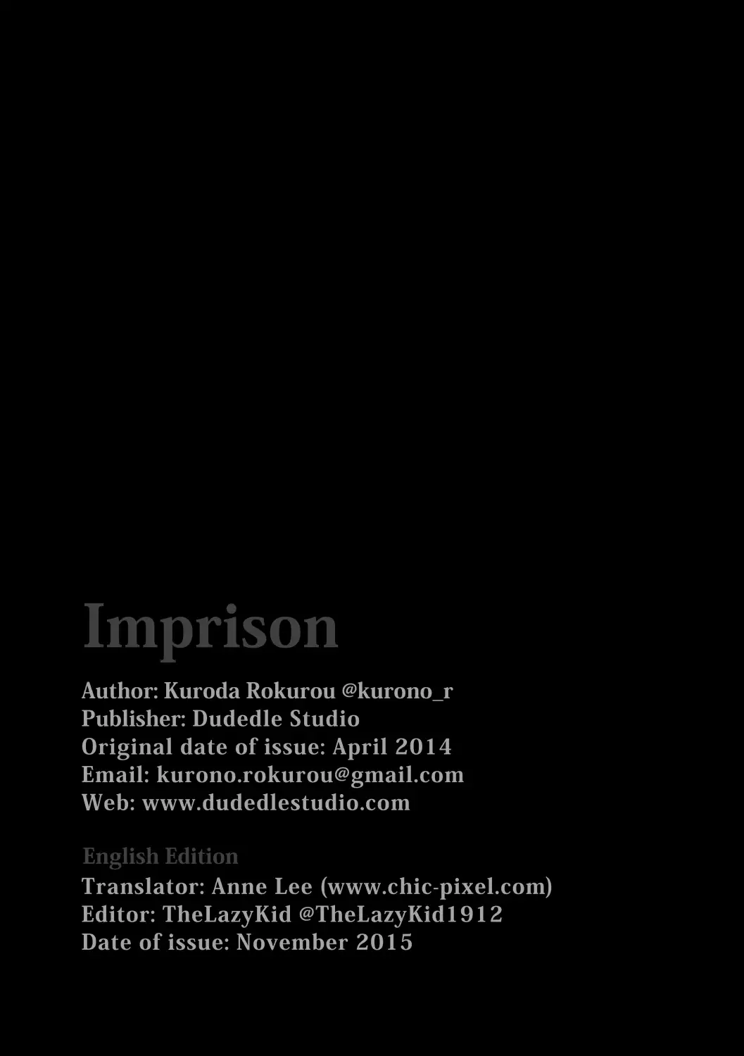 Imprison | 监禁