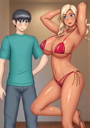 Gal mother who likes cosplay