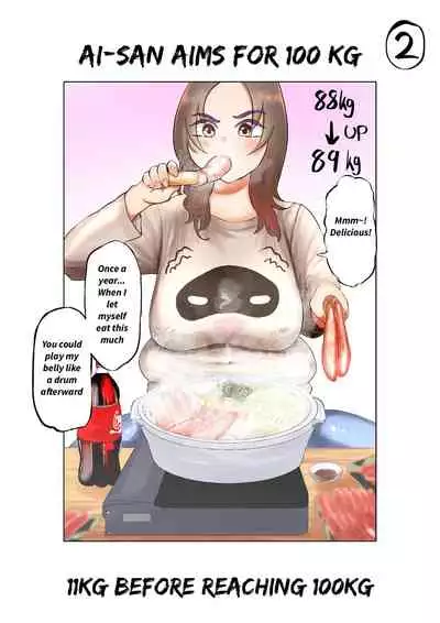 Ai Gains 10kg in 100 Days + Ai aims for 100kg