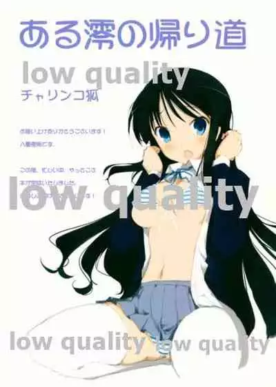 Aru "Mio" no "Kaerimichi"