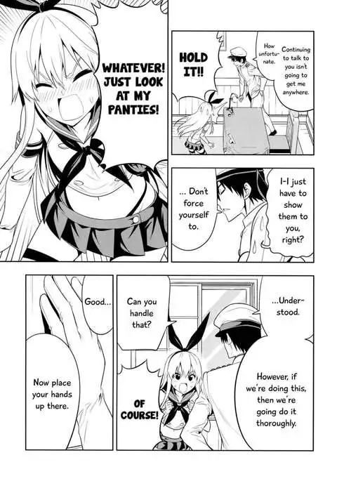 Tricking and Sexual Harassing Shimakaze, Who Wants to Become Faster