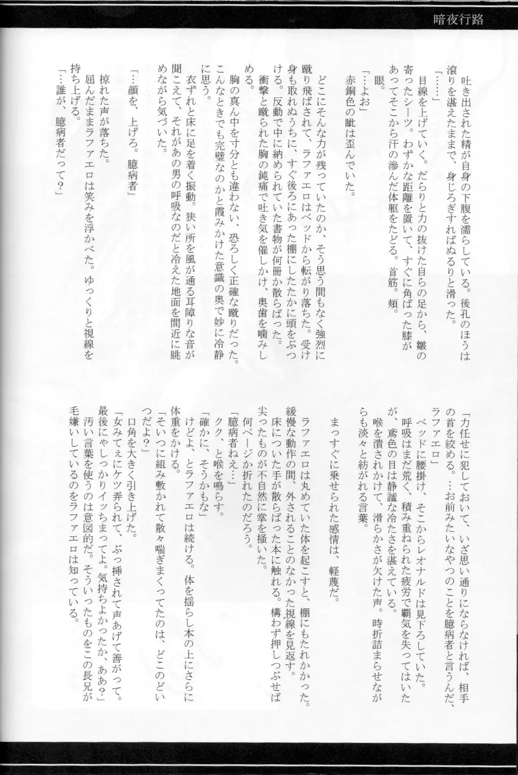 FALLEN - Raph vs Leo - Teenage Mutant Ninja Turtles, TMNT doujinshi