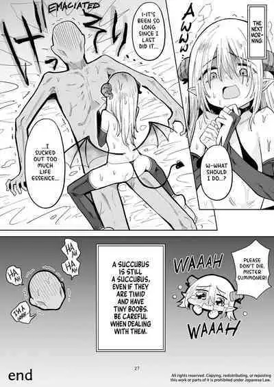 Negative Chippai Succubus ga Kita. | A Tiny Titty Negative Succubus Has Arrived