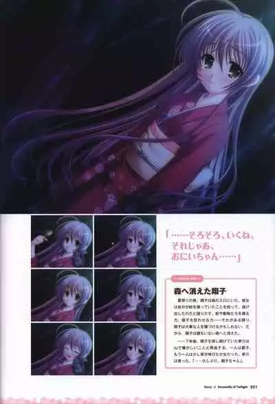Tasogare no Sinsemilla Official Visual Fan book
