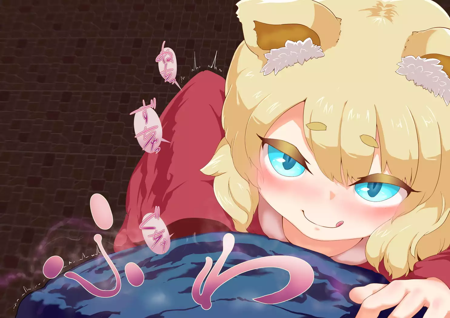 Noja Loli Kitsune Musume no Yawaraka Otete de Shiboraretai!