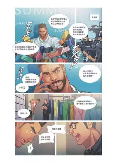 Summer Boy 03 Muscle Milk Bath