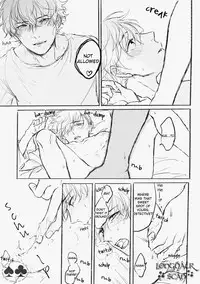 (Koi wa Nankai x Shinrisen!) [No.025 (Fujioka Nii)] WALLOW (Detective Conan) [English]