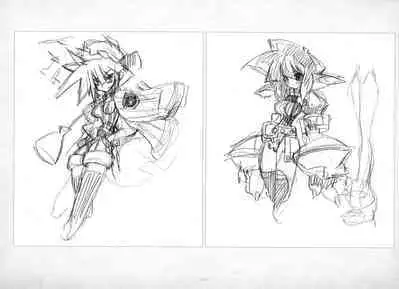 ALICESOFT ORION SCRIBBLES with CROQUIS ULTIMATE EDITION VOL.4 織音計画特別版 ラフ画集